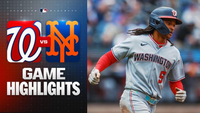 Abrams Delivers in 8th as Nationals Steal One from Mets
