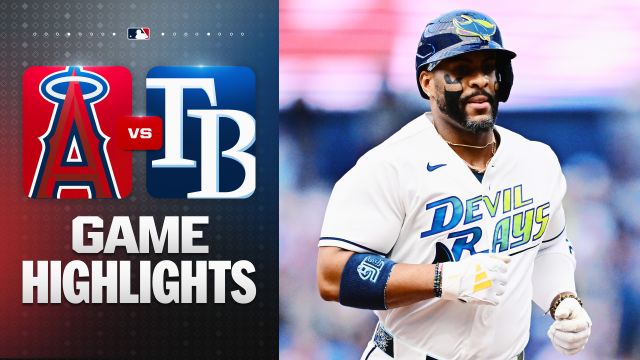 Rays Explode in Seventh to Stun Angels, Diaz Goes Deep Twice