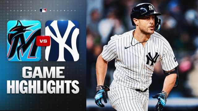 Stanton Delivers in Eighth as Yankees Edge Marlins in Slugfest
