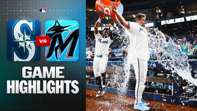 Marsee Walks Off Marlins Past Mariners in 10th Inning Thriller