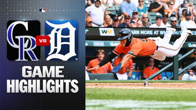 Tigers Explode for Seven Runs in Eighth to Stun Rockies, 11-7