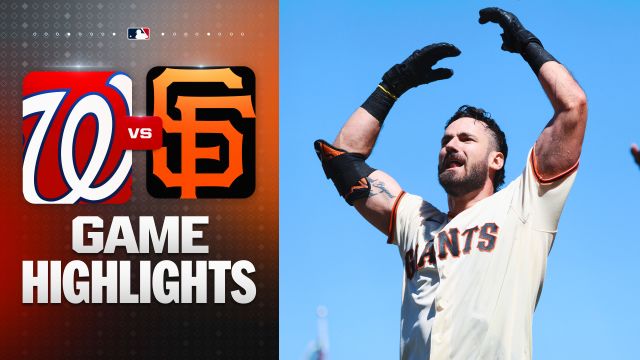Eldridge Walk-Off Slam Caps Historic Giants Comeback Over Nationals