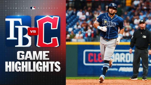 Rays Rally Past Guardians in Eighth Inning Thriller at Progressive Field