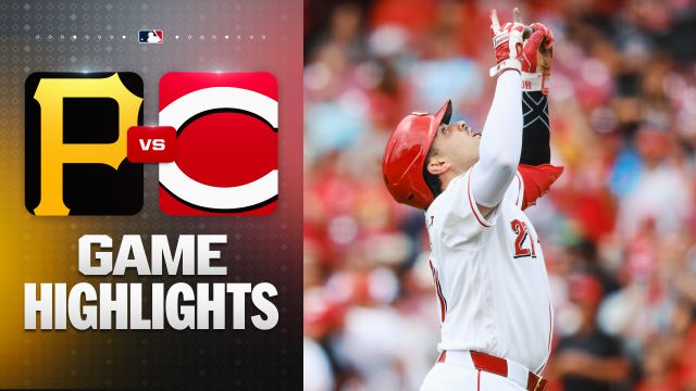 Burns Dominates as Reds Dismantle Pirates, 10-2, on Sunday