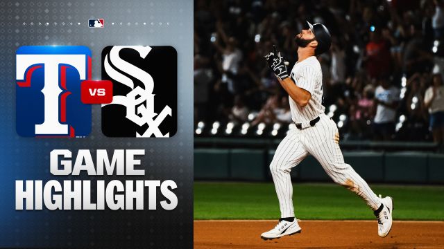 White Sox Ambush Rangers with Six-Run First, Hold Off Late Rally