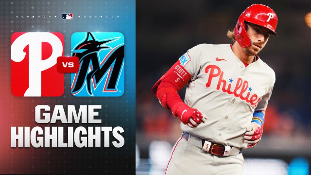 Phillies explode for six in first, cruise past Marlins behind Luzardo’s 10 Ks