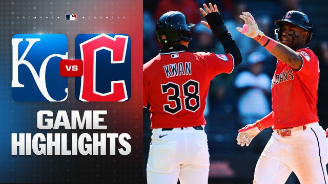 Guardians Dismantle Royals Behind Martínez Grand Slam, Cantillo’s Dominance