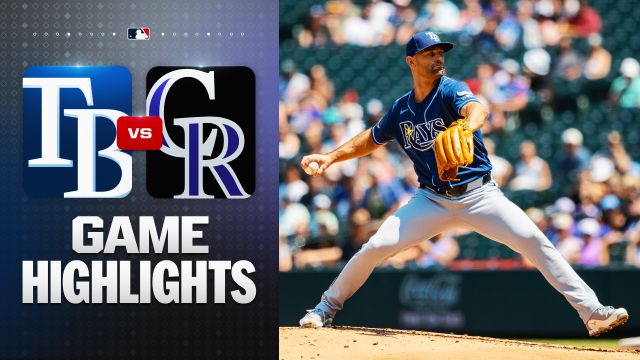 Martinez, Caminero Blank Rockies: Rays Dominate at Coors Field