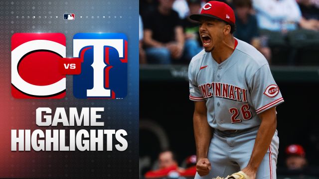 De La Cruz Delivers in 8th as Reds Edge Rangers in Texas Pitching Duel