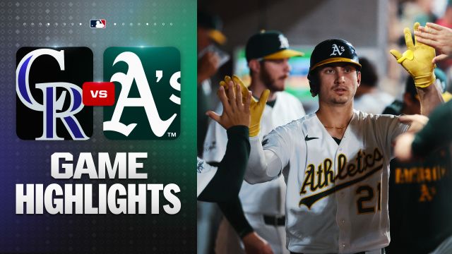 Athletics edge Rockies in Vegas showdown as Soderstrom delivers late heroics