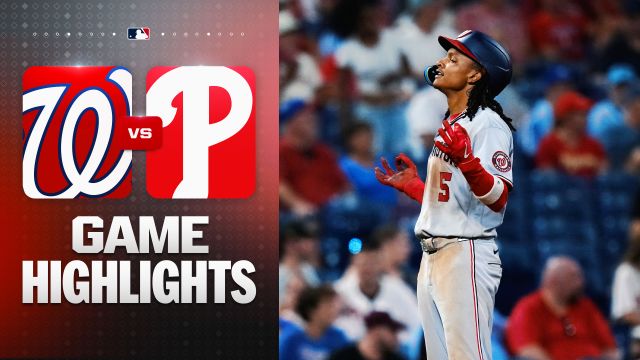 Nationals Explode in 11th to Stun Phillies 10-4 on Wednesday