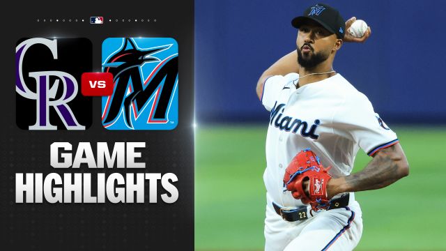 Alcantara Dominates in Marlins’ Home Opener, Edges Rockies 2-1