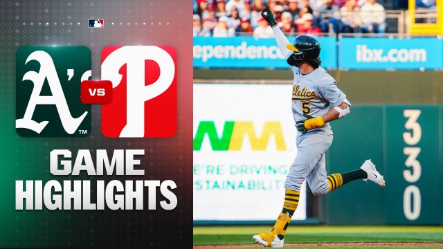 A’s Demolish Phillies Behind Four-Homer Barrage, Ginn Dominant