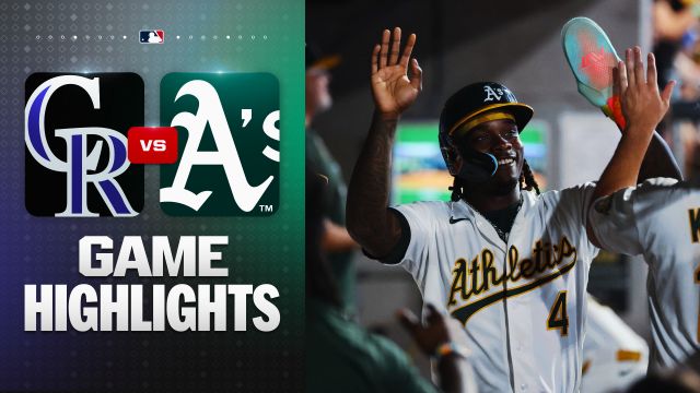 Athletics Edge Rockies in Vegas: Butler’s Late Heroics Seal 6-4 Win