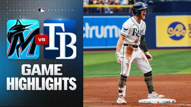 Rays Rally Past Marlins Behind Walls’ Bases-Clearing Triple
