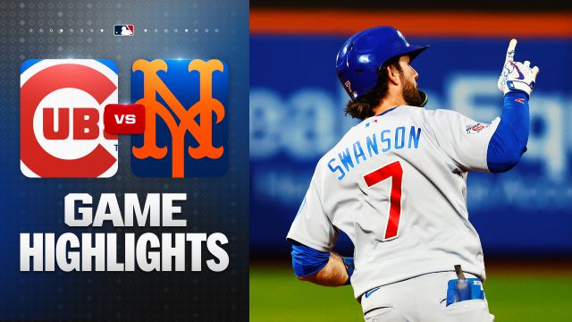 Cubs Unleash Early Barrage, Hold Off Mets Rally for 9-6 Win