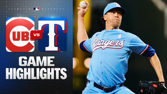 deGrom’s Masterpiece Silences Cubs as Rangers Win 3-0