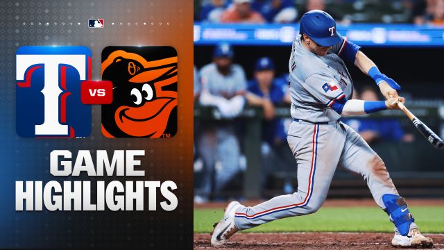 Rangers Outlast Orioles in Camden Yards Slugfest, 8-5