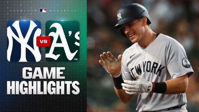 Yankees unleash offensive barrage to dismantle Athletics, 8-2