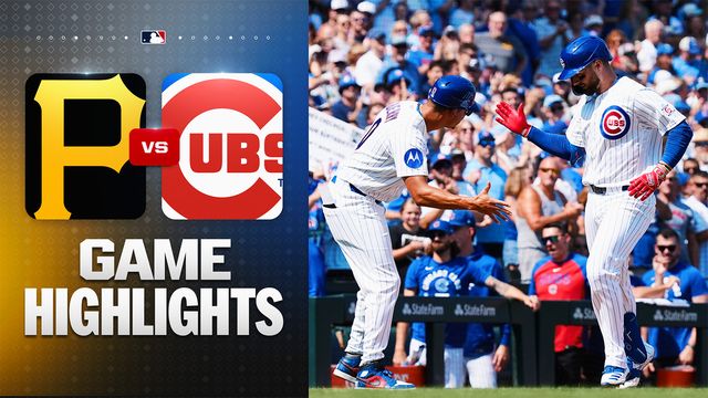 Cubs Survive Late Pirates Rally, Win 4-3 Behind Clutch Eighth-Inning Heroics