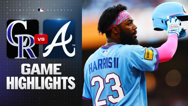 Harris delivers in 8th as Braves edge Rockies in late-inning thriller