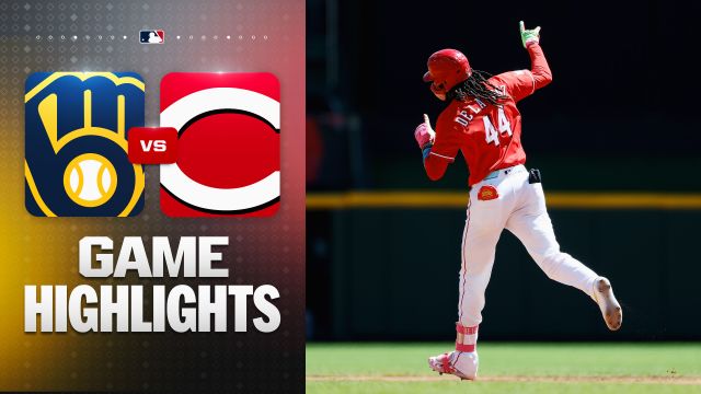 De La Cruz Carries Reds Past Brewers in Wild Sunday Slugfest