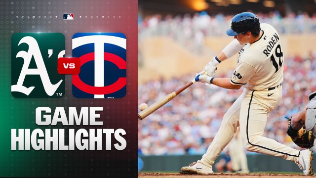 Twins Blank Athletics Behind Stellar Pitching, Alan Roden Delivers