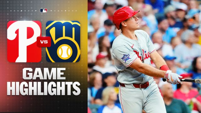 Realmuto’s Heroics Lift Phillies Past Brewers in Slugfest