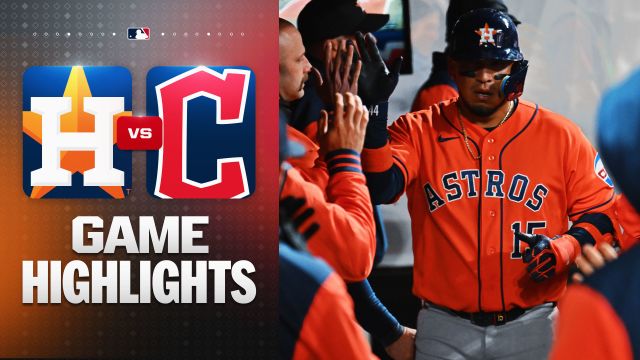 Paredes Goes Deep Twice as Astros Pummel Guardians in Cleveland
