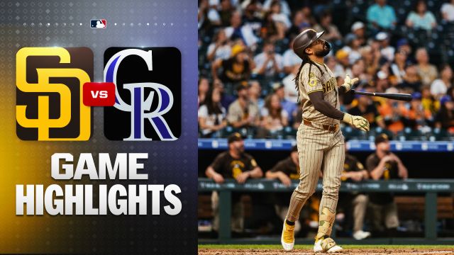 Padres Edge Rockies in Slugfest at Coors Field Behind Tatis, Machado