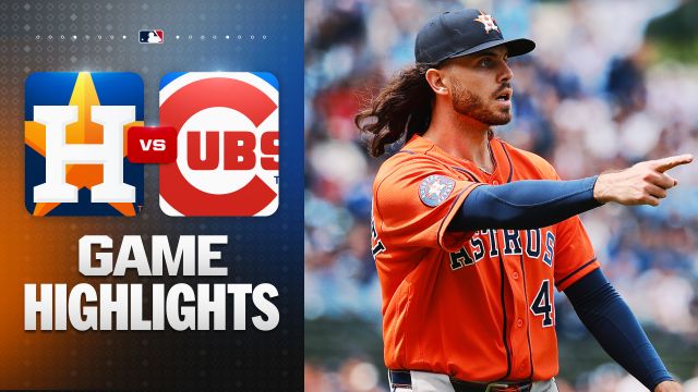 Astros Silence Cubs with Timely Hitting, Arrighetti’s Brilliance at Wrigley