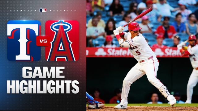 Angels Rally Past Rangers in Tight Affair Behind Three-Run Third