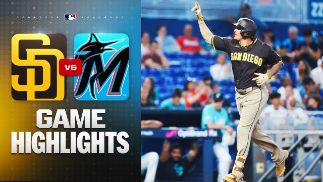 Padres Explode in 8th to Stun Marlins, Machado Powers San Diego