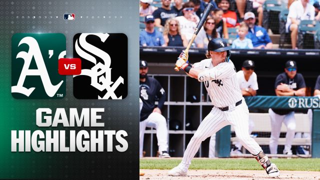 White Sox Edge Lifeless Athletics in Pitchers’ Duel