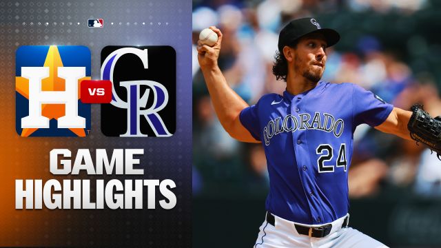 Rockies Demolish Astros 9-1 Behind Lorenzen’s Gem