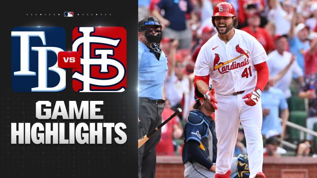 Cardinals Storm Back in 6th, Top Rays 9-7 in Opening Day Thriller
