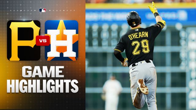 Pirates Silence Astros Behind Jones, O’Hearn’s Clutch Bat