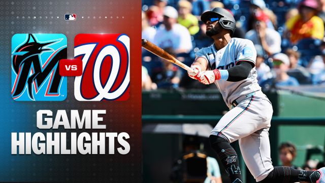 Marlins Explode in Ninth to Stun Nationals, Win 6-2