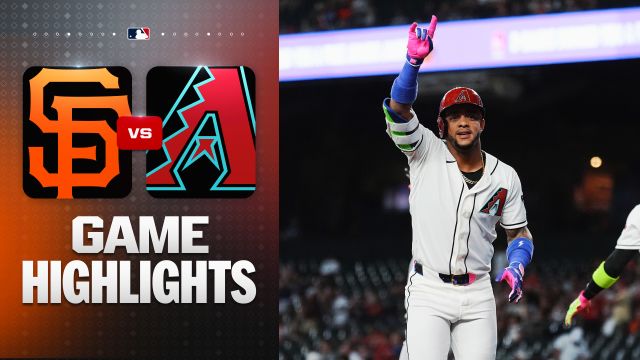 D-backs Edge Giants in Slugfest, Perdomo’s Double Proves Difference