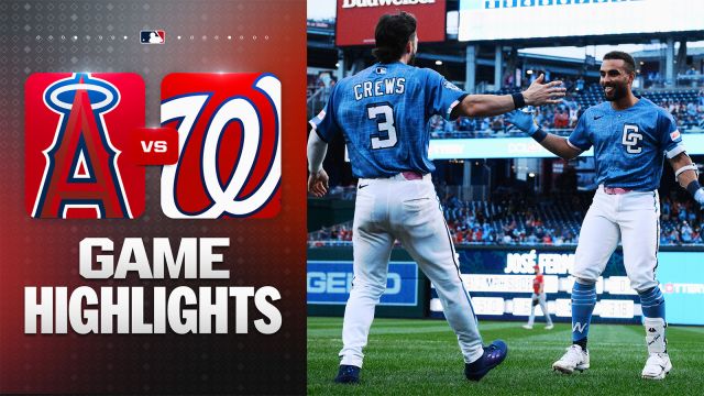 Ford Walks Off Nationals Past Angels in Ninth-Inning Drama