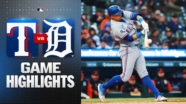 Rangers Edge Tigers in Thriller as Jung, Osuna Deliver Late Heroics