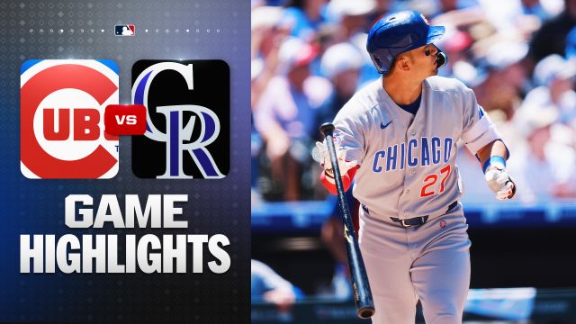 Suzuki’s grand slam powers Cubs past Rockies in Colorado blowout