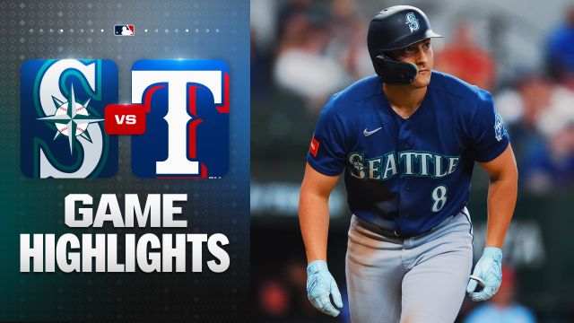 Canzone Powers Mariners Past Rangers in Texas Slugfest