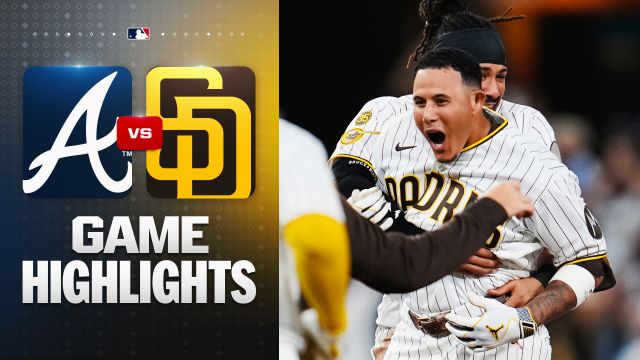 Machado Walks It Off as Padres Stun Braves in 10-Inning Thriller