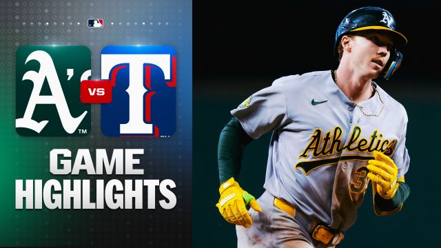 Athletics Blast Past Rangers With Five-Homer Barrage Behind Bolte