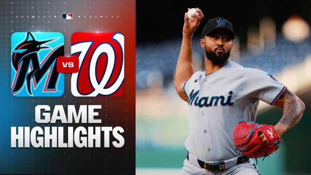 Alcantara Dominant as Marlins Pummel Nationals 7-3 at the Park