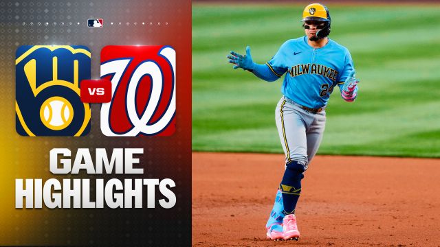 Contreras Goes Supernova as Brewers Dominate Nationals in D.C.