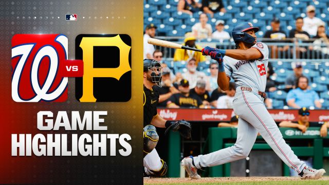 Wood’s 10th-Inning Single Lifts Nats Past Pirates in PNC Park Thriller