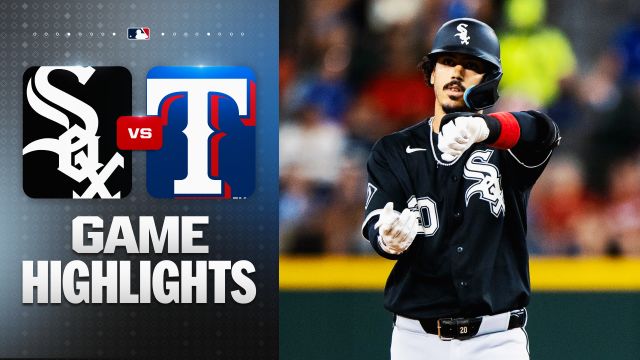 White Sox Demolish deGrom and Rangers in Ninth-Inning Explosion