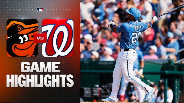 Nationals Obliterate Orioles With Seventh-Inning Explosion
